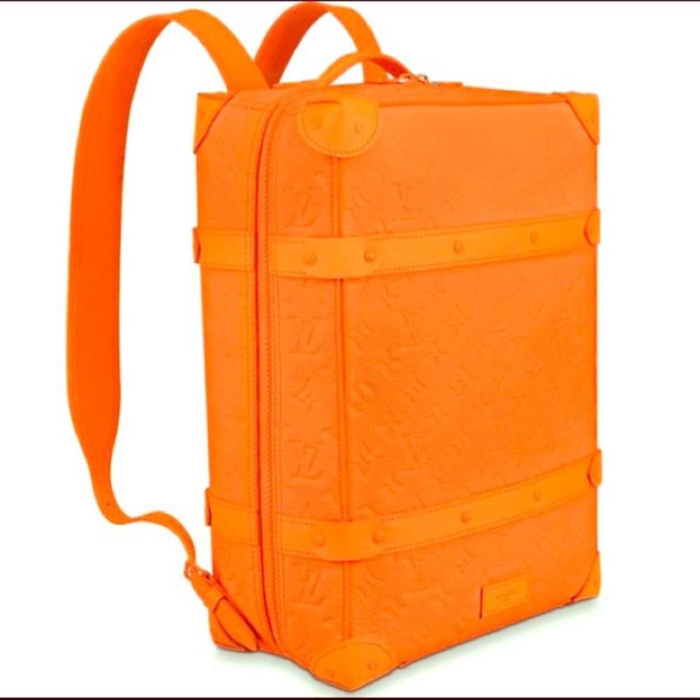 Louis Vuitton Orange Bag MCA Soft Trunk Virgil